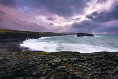 Evening Storm at Oileáin and Fhéarain, Loop Head