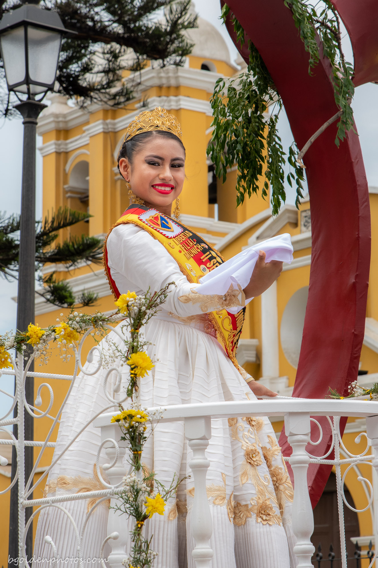 Queen S.M. Alessia I - Club Libertad de Trujillo - Filial Múnich - Festival de La Marinera Trujillo Peru 2020